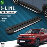Drs Tuning S-Dizayn Vw Tiguan 3 S-Line Krom Yan Basamak 183 cm 2024 Üzeri