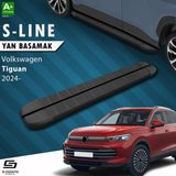 Drs Tuning S-Dizayn Vw Tiguan 3 S-Line Siyah Yan Basamak 183 cm 2024 Üzeri