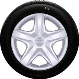 Drs Tuning Seat Uyumlu 13 Inc Kırılmaz Sks Jant Kapağı 1 Takım 4 Adet NO:101 - --