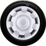 Drs Tuning Seat Uyumlu 14 Inc Kırılmaz Sks Jant Kapağı 1 Takım 4 Adet NO:206 - --