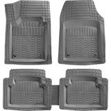DRS Tuning Shop Volkswagen Golf 4 Krom Gri Renk Universal Havuzlu Paspas