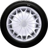 Drs Tuning Skoda Uyumlu 16 Inç Kırılmaz Sks Jant Kapağı 1 Takım 4 Adet NO:419 - --