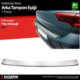 Drs Tuning Volkswagen T-Roc Uyumlu Makyajlı Krom Arka Tampon Eşiği 2021 Üzeri Parça
