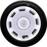 Drs Tuning Volkswagen Uyumlu 15 Inç Kırılmaz Sks Jant Kapağı 1 Takım 4 Adet NO:302 - --