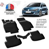 Drs Tuning Vw Golf 7 4d Araca Özel Havuzlu Kauçuk Paspas 2013-2020 - Siyah