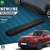 Drs Tuning Vw Tiguan 3 Newline Siyah Yan Basamak 183 cm 2024 Üzeri