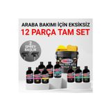 Drs Tuning Yazlık Araç Yıkama Bakım Seti Kova 12 Parçalı Efsane Set