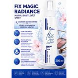 DrXdion Fix Magic Radiance Makyaj Sabitleyici Sprey – Uzun Süre Kalıcılık & Ferah His – Tüm Cilt Tipleri – 200 ml