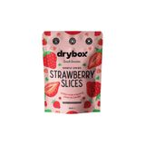 DRYBOX Doğal Kurutulmuş Çilek Dilimleri (Tatlı ve Gevrek) - 14g