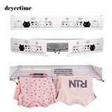Dryertime Duvara Monte Katlanabilir Çamaşır Kurutma Askısı(hello cat) 80 cm