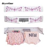 Dryertime Premium Alüminyum Duvara Monte Katlanır Çamaşır Kurutma Askısı – 80 cm – 25 Kg (notalar)