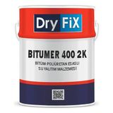 Dryfix Bitümer400 2K Bitüm Poliüretan Esaslı 2K Su Yalıtım Malzemesi 40 Kg Set