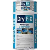 Dryfix Havuz Boyası Mavi 4.5 kg Suya Dayanıklı Sert-Elastik Yapı ile Yüksek UV Koruma