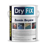 Dryfix RAL 5015 Mavi Traffic Paint 18 kg Zemin Boyası