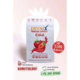Drynex Freeze Dried Çilek 20gr Dondurularak Kurutulmuş Çıtır Atıştırmalık Meyve Cipsi Şekersiz Katkısız Vegan - 20 gr