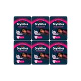 DryNites Emici Gece Külodu Kız 13+ Yaş (48-60 kg) X Large, 54 Adet (6'lı Paket)