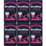 Drynites Kız 4-7 Yaş 17-30 kg 6x10 60 Adet Emici Gece Külodu