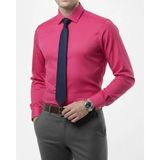 Drytech Slim Fit Su Itici Leke Tutmaz Erkek Gömlek Kırmızı T14346 - 2XL