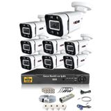 DS-2031HD-WL-SET8-NOHDD-IDS - 8 KAMERALI 5MP SONY LENSLİ 1080P FULLHD GECE RENKLİ FULL KAMERA SETİ - SU GEÇİRMEZ - CEPTEN İZLE