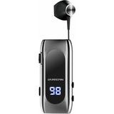 DS-210 Makaralı LED Ekranlı V5.1 Bluetooth Kulaklık – 25 Saat Konuşma - Siyah