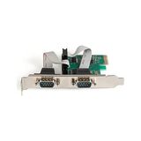 DS-30000-1 Seri G/ç, 2 Adet Port, Pci Add-On Kartı 2 Adet Db9 M, Slot Plakası + Lp Plakası MCS9901 Yonga Seti - Option-1