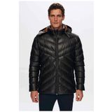 D's Damat 1HF07ORT01910 Slim Fit Kahverengi Kapüşonlu Mont