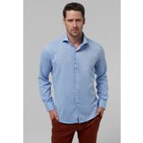 D's Damat 2HF02ORT3185 Slim Fit Açık Mavi İtalyan Yaka Erkek Gömlek