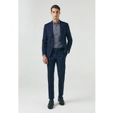 D's Damat 4HF05ORT01577 Slim Fit Lacivert Düz Takım Elbise
