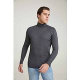 D's Damat 5HF06ORT12007 Regular Fit Antrasit Boğazlı Kazak