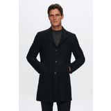 D's Damat 5HF08ORT10000 Regular Fit Siyah Erkek Palto