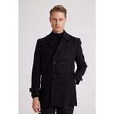 D's Damat 5HF08ORT10001 Regular Fit Siyah Erkek Palto