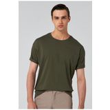 D's Damat 6HC14ORT02006 Haki Oversize Erkek T-shirt