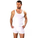 D's Damat Comfort Erkek Atlet Boxer Takım Kutulu Damat Sandığı Çeyiz Seti Beyaz