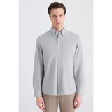 Ds Damat Comfort Kahverengi Gabardin Gömlek