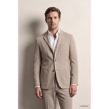 D'S Damat Ds Damat Comfort Bej Gofre Desenli Takim Elbise - 6 Drop - 50