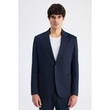 D'S Damat Ds Damat Comfort Fit Lacivert Çizgili Takim Elbise 6HC05S210604M - 4 Drop - 62