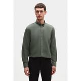 D'S Damat Ds Damat Comfort Haki Düz Gömlek 4HC02AP01265M - XL