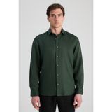 D'S Damat Ds Damat Comfort Haki Keten Gömlek - XL