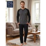 D'S Damat Ds Damat Maverıck Reglan Kol Pijama Takımı Antrasit - 2XL