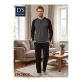 D'S Damat Ds Damat Maverıck Reglan Kol Pijama Takımı ANTRASiT