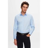 D'S Damat Ds Damat Regular Fit Mavi Düz Nano Care Gömlek 4HE02SG00299M - XL