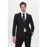 D'S Damat Ds Damat Regular Fit Siyah Düz Travel Takim Elbise 4HE05OB35565M - 6 Drop