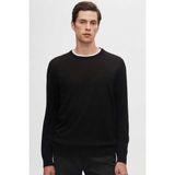 D'S Damat Ds Damat Regular Fit Siyah Pamuk Karışımlı Triko Kazak 5HF06ORT12004 Erkek Boğazlı Yaka Günlük Stil - 2XL