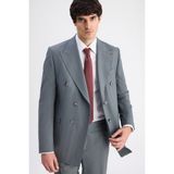 D'S Damat Ds Damat Regular Fit Yeşil Çizgili Takim Elbise - 6 Drop - 60