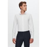 D'S Damat Ds Damat Slim Fit Beyaz Düz Gömlek 4HE02TR00139M - XL
