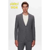 D'S Damat Ds Damat Slim Fit Gri Baskılı Takim Elbise 4HC05IM025771 - 48 - 6 Drop