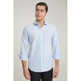 D'S Damat Ds Damat Slim Fit Mavi Düz Easy Iron Gömlek 2he02trkr139m Mavi