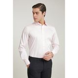D'S Damat Ds Damat Slim Fit Pembe Düz Nano Care Gömlek 4HE02SG00024M