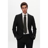 D'S Damat Ds Damat Slim Fit Siyah Düz Takim Elbise 5HE05OB35577M - 6 Drop - 56