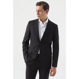 D'S Damat Ds Damat Slim Fit Siyah Düz Travel Takim Elbise 5HE05OB35501M - 8 Drop